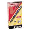 Precise V5 Roller Ball Pen, Stick, Extra-Fine 0.5 mm, Purple Ink, Purple Barrel, Dozen2