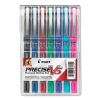 Precise V5 Roller Ball Pen, Stick, Extra-Fine 0.5 mm, Assorted Ink and Barrel Colors, 7/Pack2