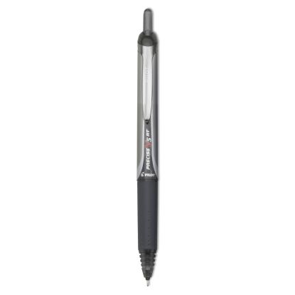 Precise V5RT Roller Ball Pen, Retractable, Extra-Fine 0.5 mm, Black Ink, Black Barrel1