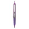 Precise V7RT Roller Ball Pen, Retractable, Fine 0.7 mm, Purple Ink, Purple Barrel1