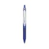 VBall RT Liquid Ink Roller Ball Pen, Retractable, Extra-Fine 0.5 mm, Blue Ink, Blue/White Barrel1