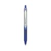 VBall RT Liquid Ink Roller Ball Pen, Retractable, Fine 0.7 mm, Blue Ink, Blue/White Barrel1