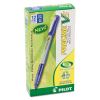 Precise V5 BeGreen Roller Ball Pen, Stick, Extra-Fine 0.5 mm, Blue Ink, Blue Barrel, Dozen2