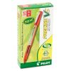 Precise V5 BeGreen Roller Ball Pen, Stick, Extra-Fine 0.5 mm, Red Ink, Red Barrel, Dozen2