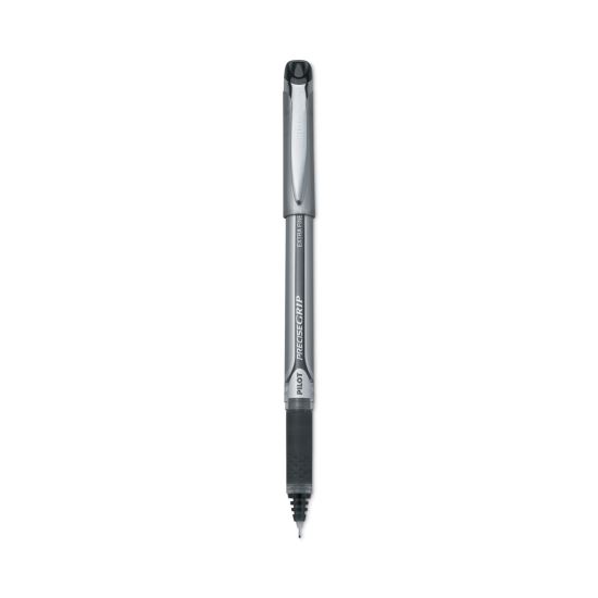 Precise Grip Roller Ball Pen, Stick, Extra-Fine 0.5 mm, Black Ink, Black Barrel1