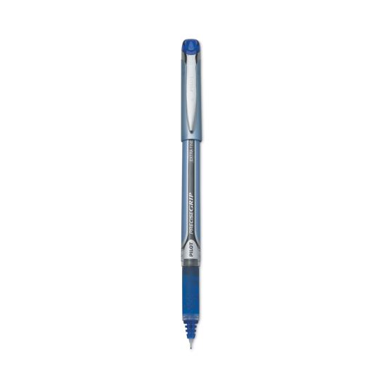 Precise Grip Roller Ball Pen, Stick, Extra-Fine 0.5 mm, Blue Ink, Blue Barrel1