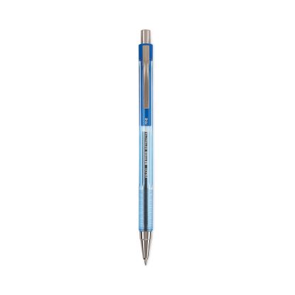 Better Ballpoint Pen, Retractable, Fine 0.7 mm, Blue Ink, Translucent Blue Barrel, Dozen1