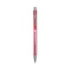 Better Ballpoint Pen, Retractable, Fine 0.7 mm, Red Ink, Translucent Red Barrel, Dozen1