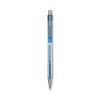 Better Ballpoint Pen, Retractable, Medium 1 mm, Blue Ink, Translucent Blue Barrel, Dozen1