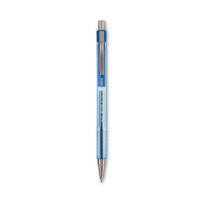 Better Ballpoint Pen, Retractable, Medium 1 mm, Blue Ink, Translucent Blue Barrel, Dozen1