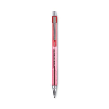 Better Ballpoint Pen, Retractable, Medium 1 mm, Red Ink, Translucent Red Barrel, Dozen1