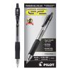 G2 Premium Gel Pen, Retractable, Extra-Fine 0.5 mm, Black Ink, Smoke Barrel, Dozen2