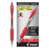 G2 Premium Gel Pen, Retractable, Extra-Fine 0.5 mm, Red Ink, Smoke Barrel, Dozen2