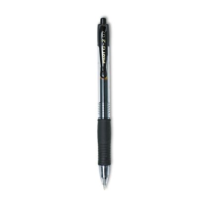 G2 Premium Gel Pen, Retractable, Fine 0.7 mm, Black Ink, Smoke Barrel, Dozen1