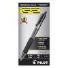 G2 Premium Gel Pen, Retractable, Fine 0.7 mm, Black Ink, Smoke Barrel, Dozen2