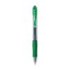 G2 Premium Gel Pen, Retractable, Fine 0.7 mm, Green Ink, Smoke Barrel, Dozen1