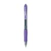 G2 Premium Gel Pen, Retractable, Fine 0.7 mm, Purple Ink, Smoke Barrel, Dozen1