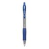 G2 Premium Gel Pen Convenience Pack, Retractable, Extra-Fine 0.38 mm, Blue Ink, Clear/Blue Barrel, Dozen1