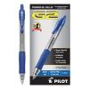 G2 Premium Gel Pen Convenience Pack, Retractable, Extra-Fine 0.38 mm, Blue Ink, Clear/Blue Barrel, Dozen2