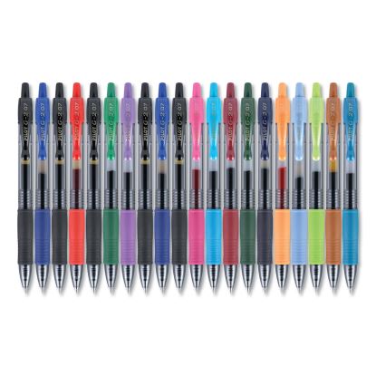 G2 Premium Gel Pen, Retractable, Fine 0.7 mm, Assorted Ink and Barrel Colors, 20/Pack1