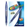 G6 Gel Pen, Retractable, Fine 0.7 mm, Blue Ink, Blue Barrel2