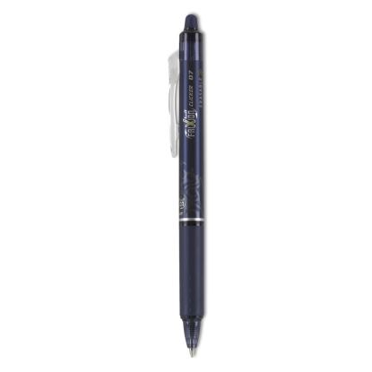 FriXion Clicker Erasable Gel Pen, Retractable, Fine 0.7 mm, Navy Ink, Navy Barrel1