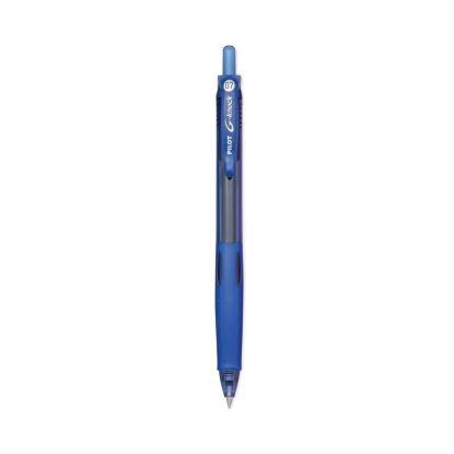 G-Knock BeGreen Gel Pen, Retractable, Fine 0.7 mm, Blue Ink, Blue Barrel, Dozen1