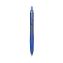G-Knock BeGreen Gel Pen, Retractable, Fine 0.7 mm, Blue Ink, Blue Barrel, Dozen1
