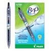 B2P Bottle-2-Pen Recycled Gel Pen, Retractable, Fine 0.7 mm, Black Ink, Translucent Blue Barrel2