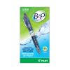 B2P Bottle-2-Pen Recycled Gel Pen, Retractable, Fine 0.7 mm, Purple Ink, Translucent Blue Barrel2