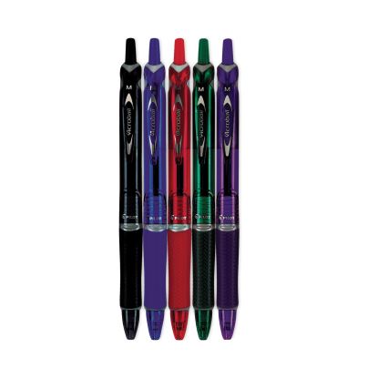 Acroball Colors Advanced Ink Ballpoint Pen, Retractable, Medium 1 mm, Assorted Ink and Barrel Colors, 5/Pack1