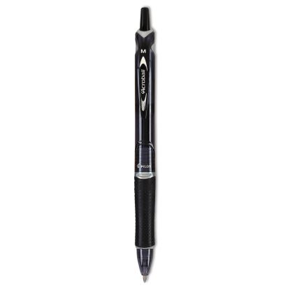 Acroball Colors Advanced Ink Ballpoint Pen, Retractable, Medium 1 mm, Black Ink, Black Barrel1