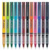 Precise V5 Roller Ball Pen, Stick, Fine 0.5 mm, Assorted Ink and Barrel Colors, Dozen1