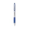 EasyTouch Ballpoint Pen, Retractable, Medium 1 mm, Blue Ink, Clear Barrel, Dozen1