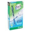 B2P Bottle-2-Pen Recycled Ballpoint Pen, Retractable, Medium 1 mm, Black Ink, Translucent Blue Barrel, Dozen2