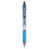 B2P Bottle-2-Pen Recycled Ballpoint Pen, Retractable, Medium 1 mm, Blue Ink, Translucent Blue Barrel, Dozen1