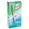 B2P Bottle-2-Pen Recycled Ballpoint Pen, Retractable, Medium 1 mm, Blue Ink, Translucent Blue Barrel, Dozen2