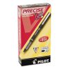 Precise V5 Roller Ball Pen, Stick, Extra-Fine 0.5 mm, Black Ink, Black Barrel, Dozen2