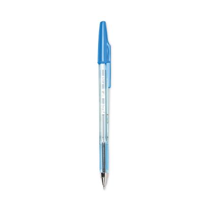Better Ballpoint Pen, Stick, Fine 0.7 mm, Blue Ink, Translucent Blue Barrel, Dozen1