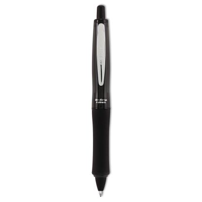 Dr. Grip FullBlack Advanced Ink Ballpoint Pen, Retractable, Medium 1 mm, Black Ink, Black Barrel1