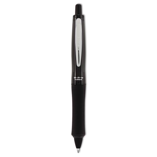 Dr. Grip FullBlack Advanced Ink Ballpoint Pen, Retractable, Medium 1 mm, Black Ink, Black Barrel1