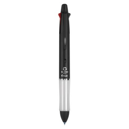 Dr. Grip 4 + 1 Multi-Color Ballpoint Pen/Pencil, Retractable, 0.7 mm Pen/0.5mm Pencil, Black/Blue/Green/Red Ink, Black Barrel1