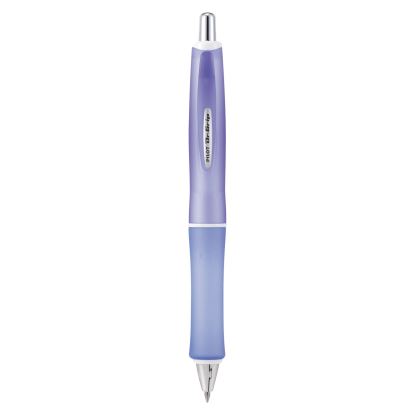 Dr. Grip Frosted Advanced Ink Ballpoint Pen, Retractable, Medium 1 mm, Black Ink, Purple Barrel1