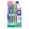 B2P Bottle-2-Pen Recycled Gel Pen, Retractable, Fine 0.7 mm, Assorted Ink and Barrel Colors, 5/Pack2