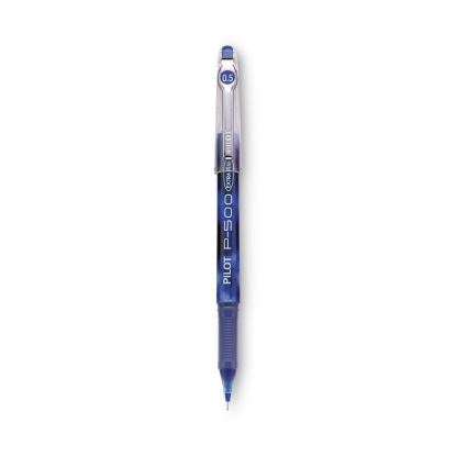 Precise P-500 Gel Pen, Stick, Extra-Fine 0.5 mm, Blue Ink, Blue Barrel, Dozen1