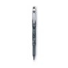 Precise P-700 Gel Pen, Stick, Fine 0.7 mm, Black Ink, Black Barrel, Dozen1