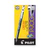 Precise P-700 Gel Pen, Stick, Fine 0.7 mm, Black Ink, Black Barrel, Dozen2