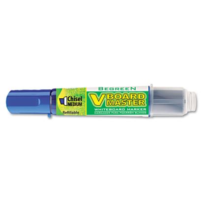 BeGreen V Board Master Dry Erase Marker, Medium Chisel Tip, Blue1
