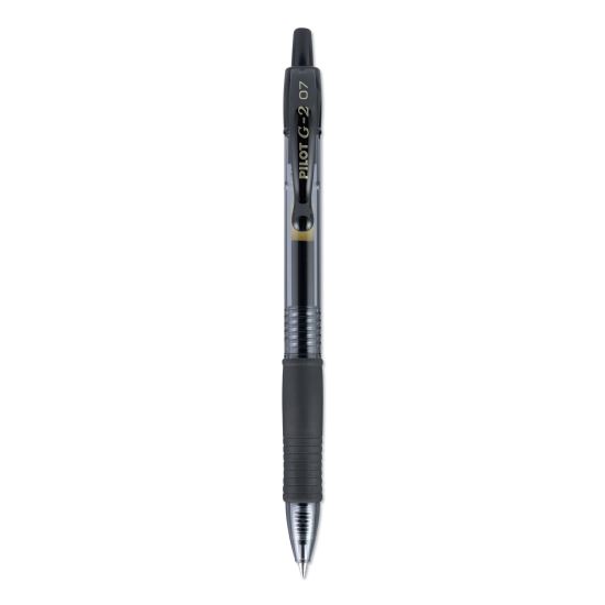 G2 Premium Gel Pen Convenience Pack, Retractable, Fine 0.7 mm, Black Ink, Black Barrel, 36/Pack1