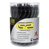 G2 Premium Gel Pen Convenience Pack, Retractable, Fine 0.7 mm, Black Ink, Black Barrel, 36/Pack2